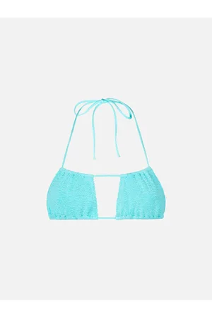 MC2 SAINT BARTH Woman Water Crinkle Bandeau Top