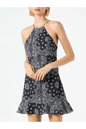 MC2 SAINT BARTH Bandanna Print Slip Dress Avrill