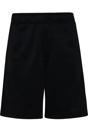 Lanvin Black Cotton Blend Bermuda Shorts