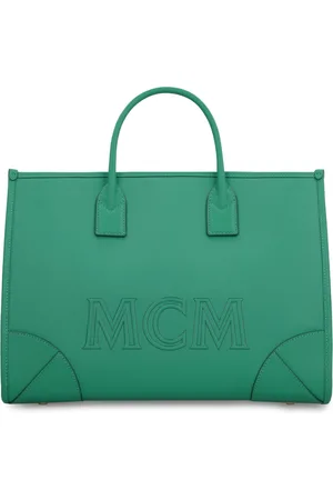 MCM München Leather Tote