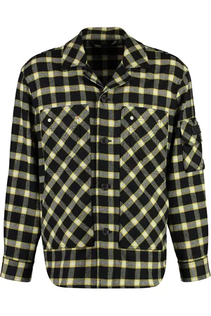 VERSACE Wool Blend Overshirt