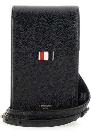 Thom Browne Crossbody Fold Holder Leather Bag