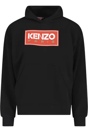 Kenzo Logo Embroidered Hoodie