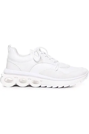 Salvatore Ferragamo Sneakers With Gancini Plaque