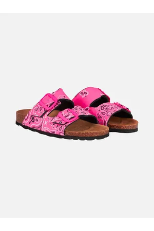 MC2 SAINT BARTH Woman Sandals With Bandanna Print