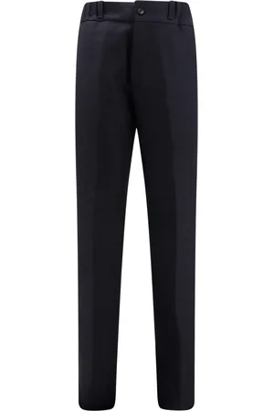 Lanvin Wool And Mohair Micropattern Trouser
