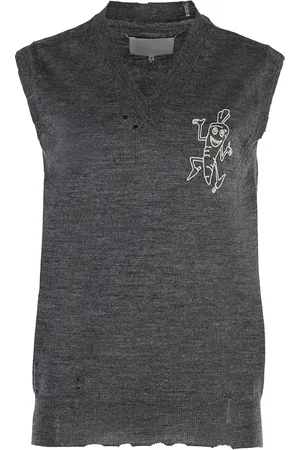 Maison Margiela Knitted Wool Vest