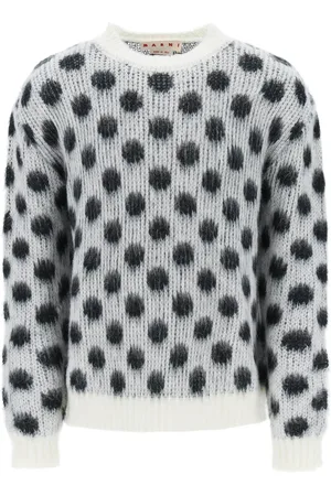 Marni Polka Dot Crewneck Sweater