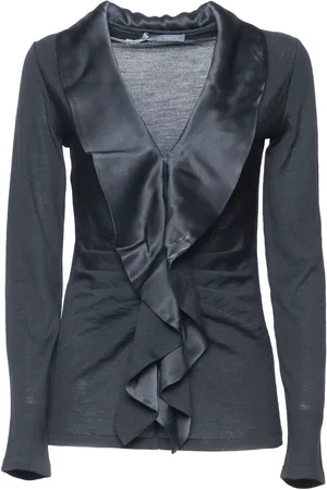 Alberta Ferretti Maxi Rouches Sweater
