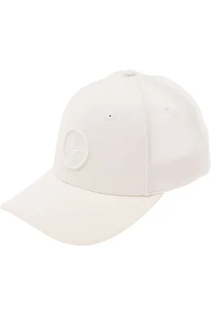 Stone Island Baseball Cap With Logo In Cotton Boy