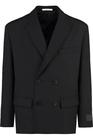 VALENTINO Double-breasted Wool Blazer