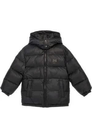 Dolce & Gabbana Logo Plate Down Jacket