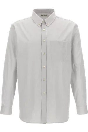 Saint Laurent Striped Cotton Shirt