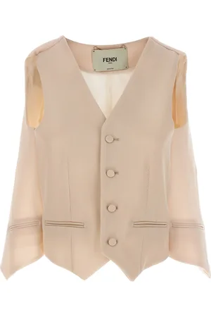 Fendi Cut Out Deconstructed Vest