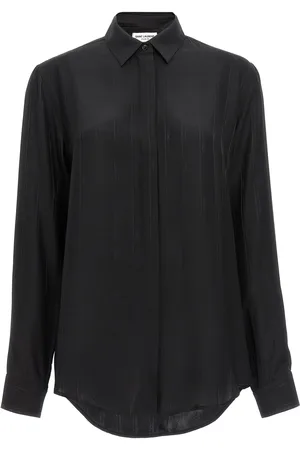 Saint Laurent Cassandre Silk Shirt