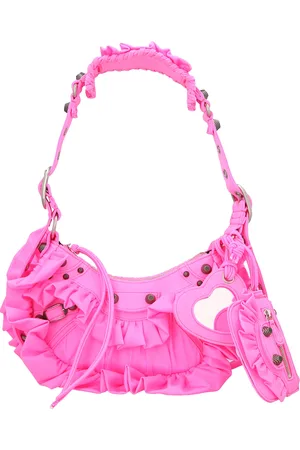 Balenciaga Le Cagole Xs Ruffle Shoulder Bag
