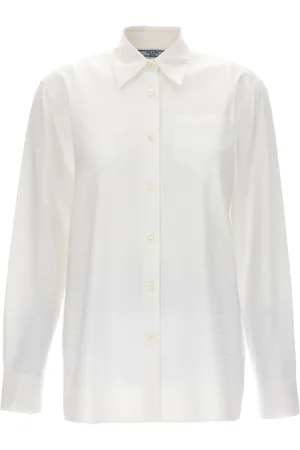 Prada Jacquard Logo Shirt