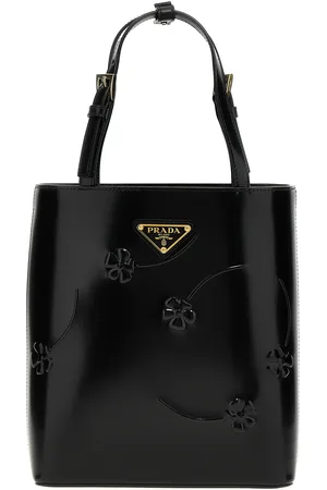 Prada Flower Mini Shopping Bag