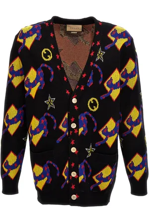Gucci Patterned Jacquard Cardigan