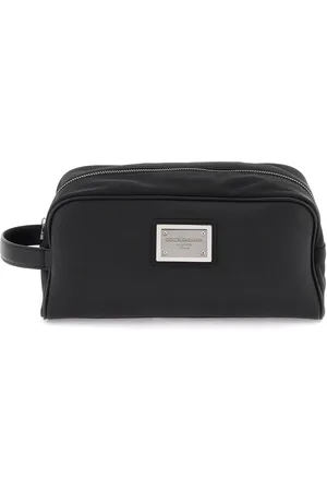 Dolce & Gabbana Leather And Nylon Vanity Case