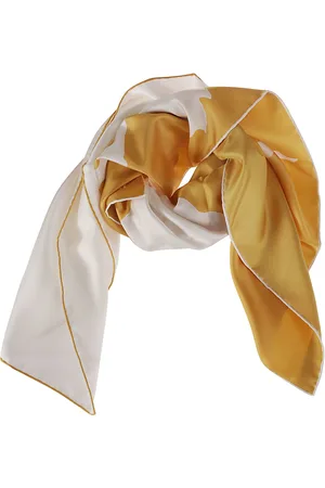 Burberry Horse Silk Split Scarf