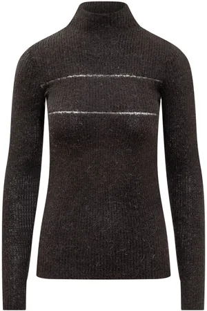 Msgm Organza Insert Sweater