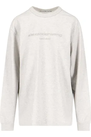 Alexander Wang Logo Crew Neck Sweatshirt