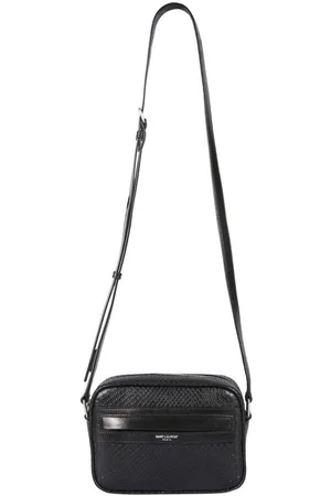 Saint Laurent Logo Detailed Zipup Shoulder Bag