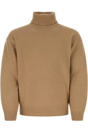 A.P.C. A. P.C. Drop-shoulder Roll-neck Knitted Jumper Sweater