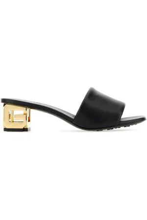 Givenchy G Cube Kitten Heel Mules