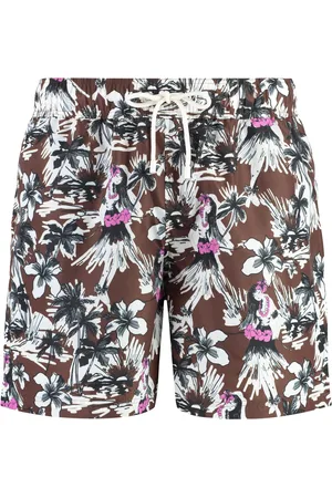 Palm Angels Printed Swim Shorts