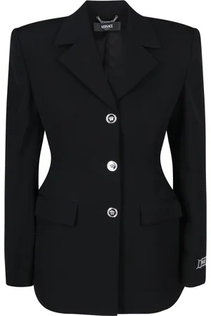 VERSACE Wool Single-breasted Blazer