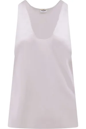 Saint Laurent Deep V-neck Tank Top