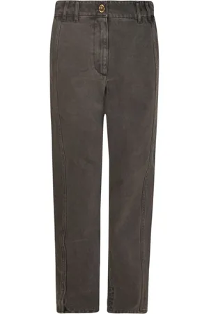 Patou Gray Cotton Jeans
