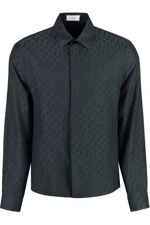 OFF-WHITE Silk-cotton Blend Shirt