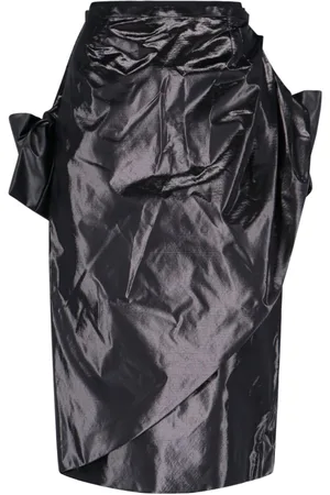Maison Margiela Draped Midi Skirt