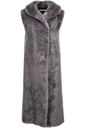 Serafini Extra Long Faux Fur Vest