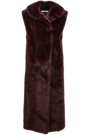 Serafini Extra Long Faux Fur Vest