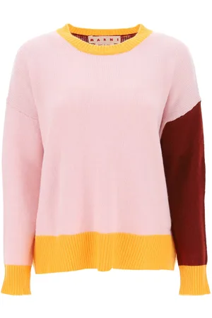 Marni Colour Block Quartz Cashmere Sweater