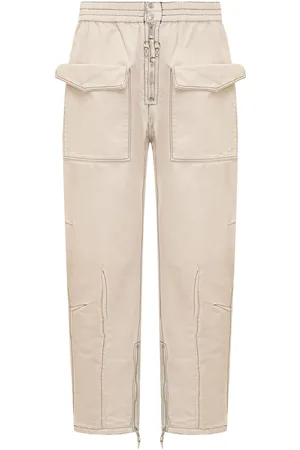 Isabel Marant Elasticated Waist Tapered-leg Cargo Trousers