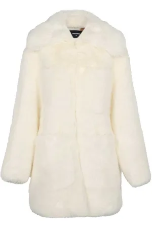 Dsquared2 Faux Fur Coat