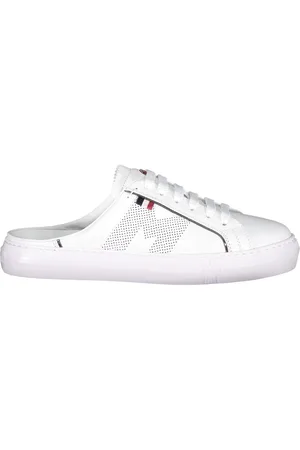 Moncler Ariel Slip Leather Slip-on Sneakers