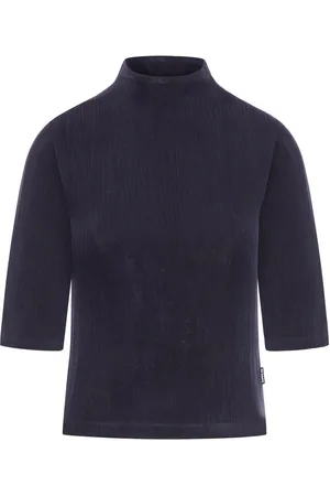 SUNNEI Short Sleeved High-neck Top