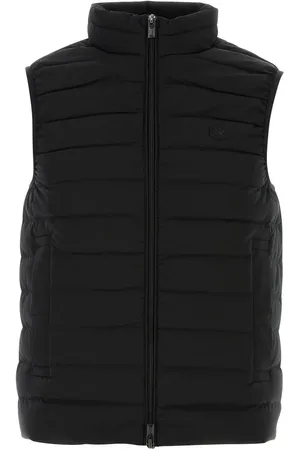 Emporio Armani Polyester Sleeveless Down Jacket