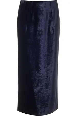Fendi Velvet Pencil Skirt