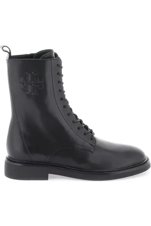 Tory Burch Double T Combat Boots
