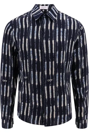 OFF-WHITE Striped Silk Shirt