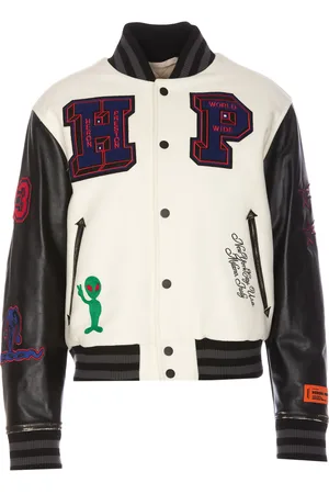 Heron Preston Hp Patches Varsity Bomber Jacket