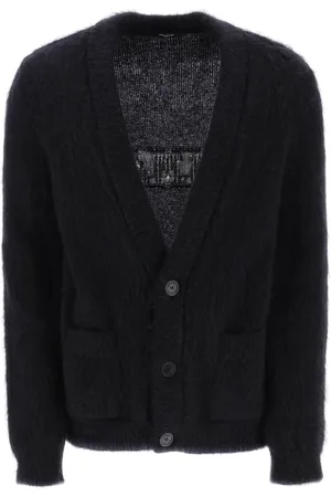 Balmain Retro Cardigan In Brushed Mohair