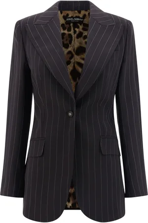 Dolce & Gabbana Wool Pinstripe Blazer